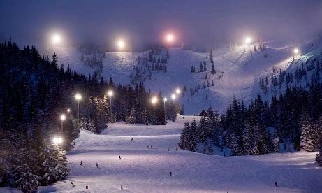 Mt Hood Skibowl Americas Largest Night Ski Area