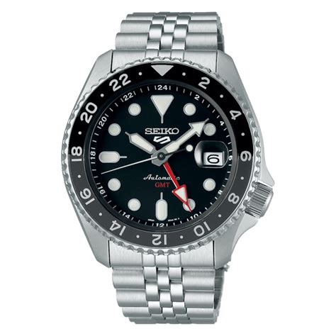 Seiko 5 Black Sport SSK001 SSK001K1 GMT - Chronospride