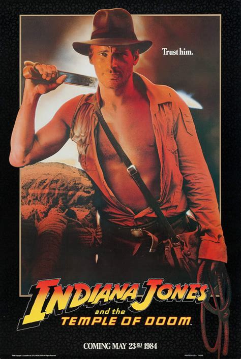 Indiana Jones and the Temple of Doom Movie Poster (#2 of 11) - IMP Awards