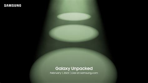 Samsung's Galaxy S23 Unpacked launch event date is official! - SamMobile