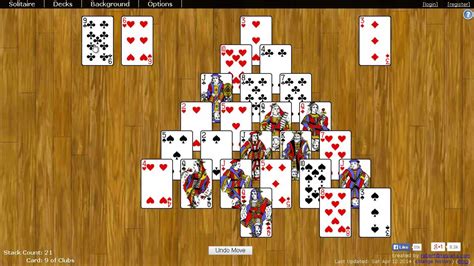 Pyramid Solitaire - How to Play - YouTube