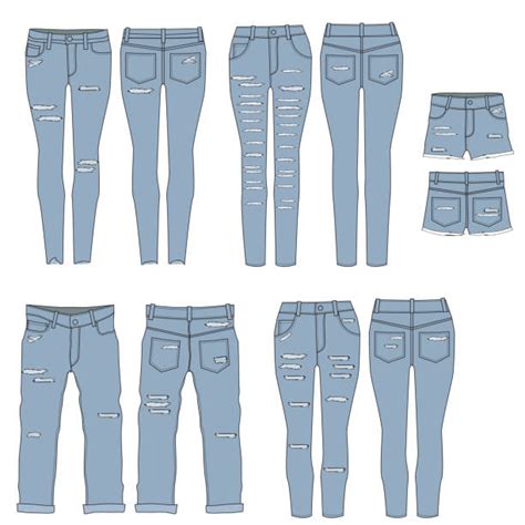 50+ Jeggings Drawing Stock Illustrations, Royalty-Free Vector Graphics & Clip Art - iStock