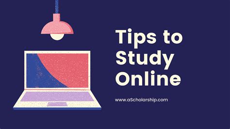 5 Tips to Study Online for a Certification - A Scholarship