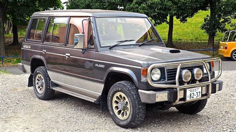 1990 Mitsubishi Pajero Turbo Diesel 4x4 (USA Import) Japan Auction ...