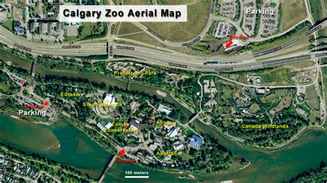 Calgary Zoo Map