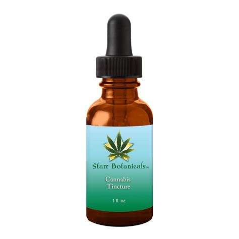 Cannabis Tincture – Starr Botanicals | Cannabis Balms, Oils and Potions