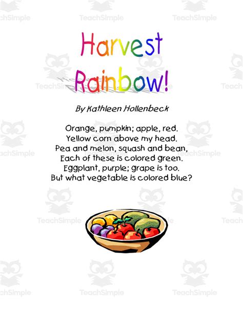 Rainbows Curriculum Pack by Teach Simple