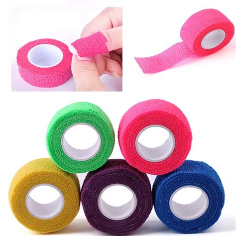 Flex Wrap Finger Bandage Strip Elastic Wrap Finger Bandage Strip Nail Art Skin Care Protect ...