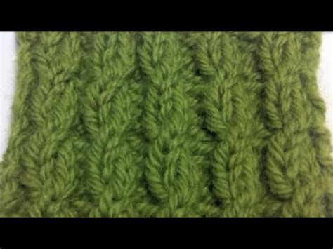 How to Knit The Twisted Cable Rib Stitch