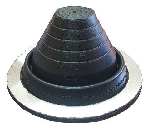 Colored EPDM Pipe Boot Flashings (Round) - Mid-Michigan Metal Sales