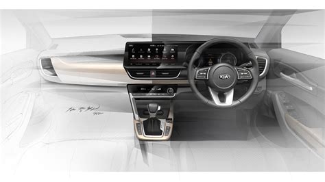 2019 Kia SUV Concept Interiors Revealed: Here’s a look at the interiors of the upcoming Kia SUV ...