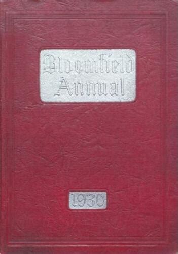 [Bloomfield High School yearbook], June 1930