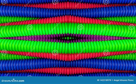 Colorful pipes art stock illustration. Illustration of context - 142218978