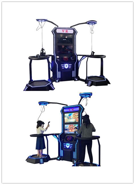 VR battle platform is available in 2 or 6 players game modes, which include 2 treadmills ...