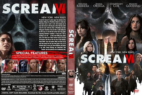 Scream 6 2023 1 Blu-ray and 1 DVD Cover Printable Covers - Etsy UK