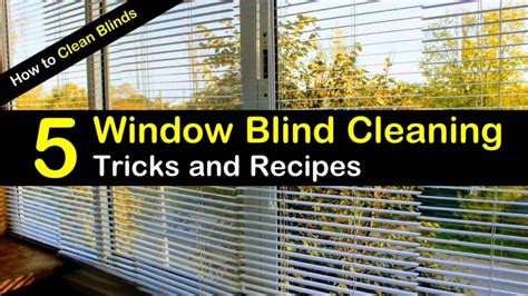 5 Almost Effortless Ways to Clean Blinds