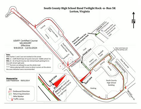 USATF map (2) | South County High School Bands – Lorton, VA