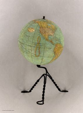 Rand, McNally & Co's New Eight-Inch Terrestrial Globe. / Rand McNally and Company / 1909