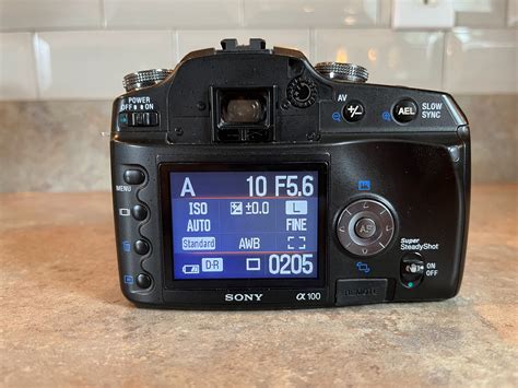 FS: Sony A100 DSLR + 18-70mm lens - FM Forums