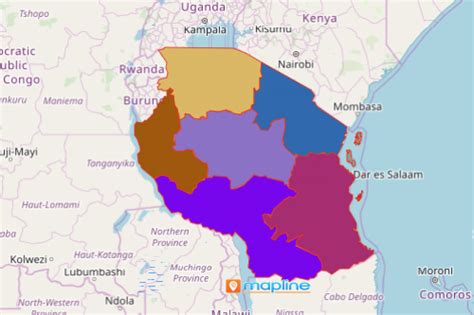 Mapping Zones of Tanzania - Mapline