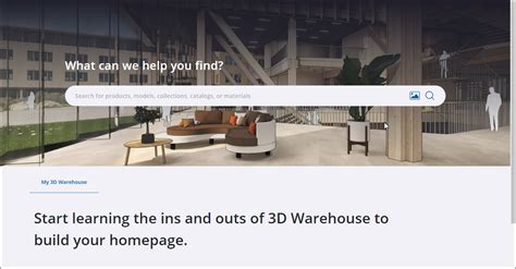 3D Warehouse | SketchUp Help