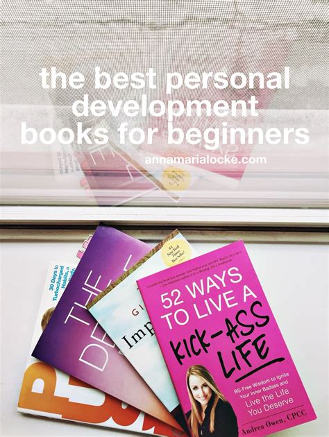 the best personal development books for beginners — Anna Maria Locke