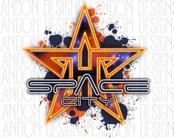 Astros Space City Png - Etsy UK