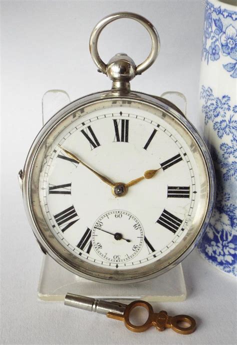 Antiques Atlas - Antique Swiss Silver Pocket Watch, Circa 1907. Pocket ...