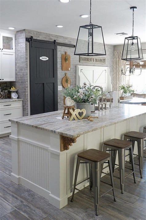 Cool How To Decorate A Kitchen Island Farmhouse Style 2022 - Decor