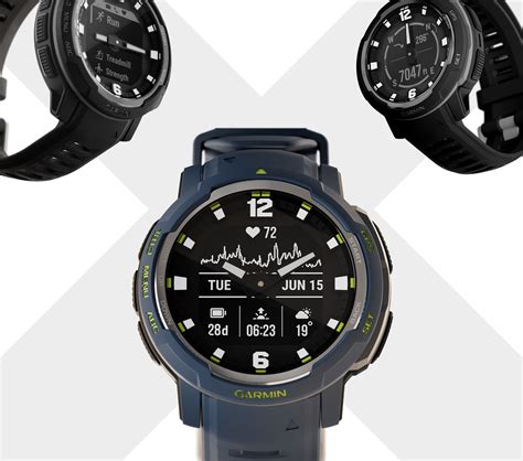 Garmin Instinct® Crossover Rugged Hybrid Smartwatch