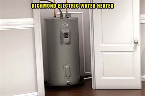 Richmond Water Heater Blinking Light Codes [Why+ How To Fix] - HeaterFixLab