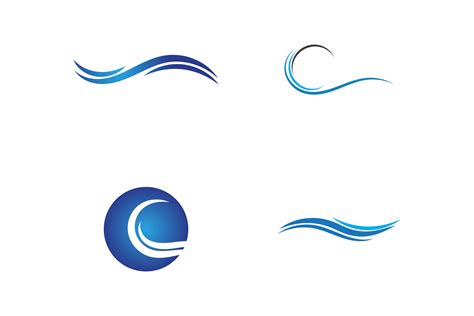 Wave Vector Logo Background Template Graphic by abi pandu · Creative Fabrica