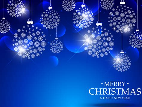 Blue Merry Christmas Backgrounds | Blue, Christmas, Holiday Templates ...