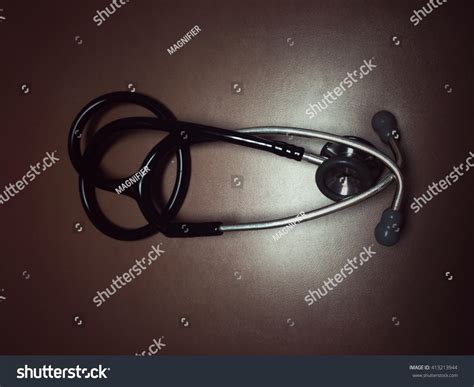 Stethoscope Some Old Photos Vintage Stock Photo 413213944 | Shutterstock