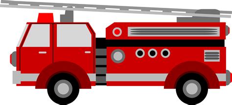 Firetruck Cartoon Fire Truck Clipart Fire Truck Vector Png Free ...