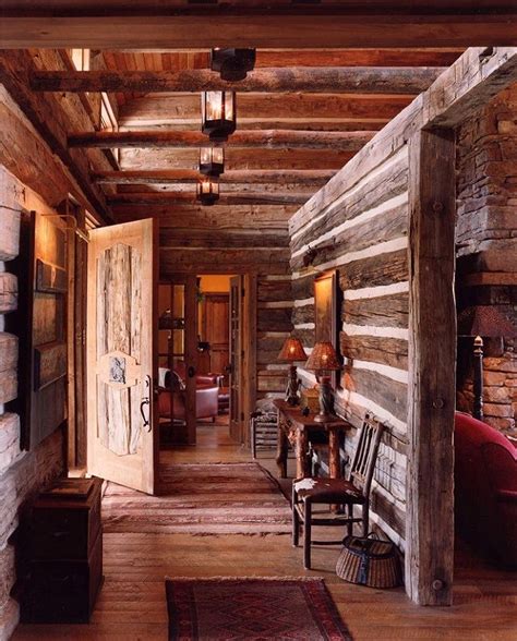 Amazing Log Cabin Interior Ideas - National Land Realty News