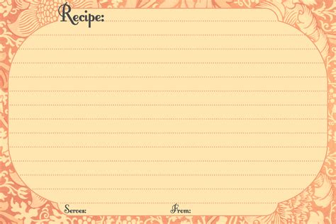 Free Printable Recipe Cards – Call Me Victorian