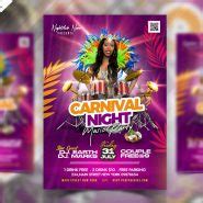 Carnival Event Party Flyer PSD Template | PSDFreebies.com