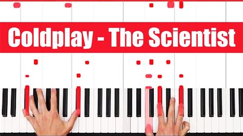 The Scientist Coldplay Piano Tutorial Chords Easy - YouTube