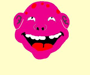 PINK SMILEY FACE - Drawception