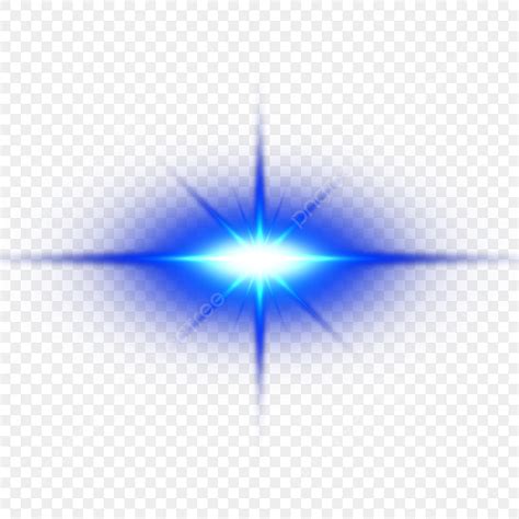 Shining Bright PNG Picture, Abstract Blue Light Effect With Shine ...