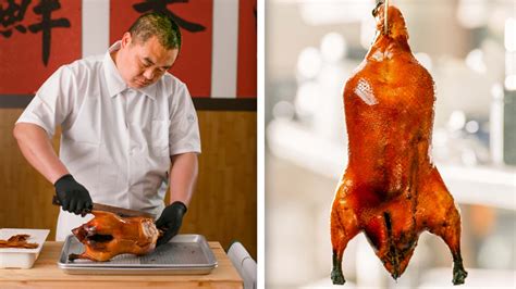 Watch How A Master Carver Makes Peking Duck (40 Hours) | Handcrafted | Bon Appétit