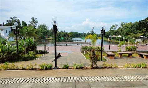 Cibinong Situ Plaza is a City Park and Playground for Residents in Cibinong, Bogor Stock Image ...