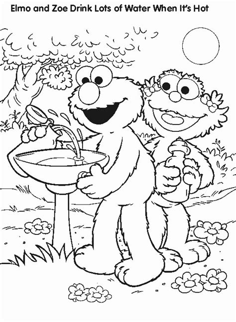 Elmo Coloring Pages