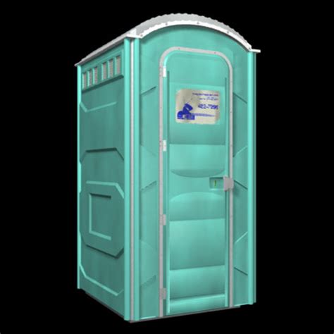 3d Outhouse Toilet Port-a-potty Model