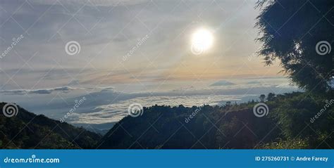 Cloud with Clear Sky and Biggest Sunrise Stock Image - Image of clear ...