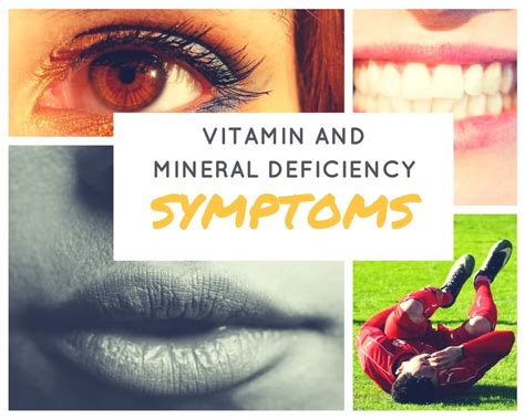 8 Symptoms And Signs Of Our Body That Show Vitamin And Mineral Deficiency