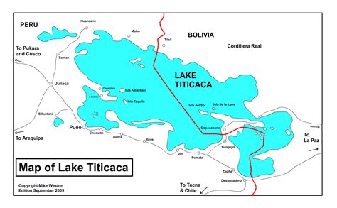 Lake Titicaca World Map