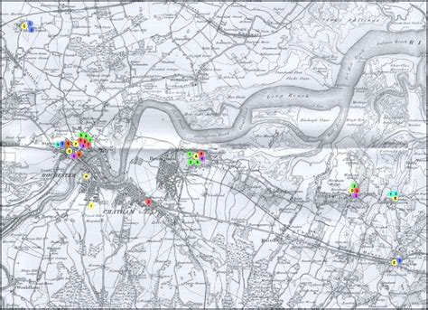 Map of Medway