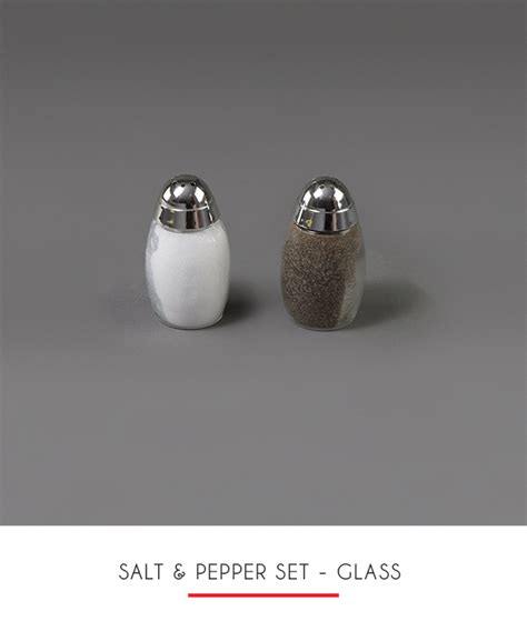 SALT & PEPPER SET – GLASS – 204 Events